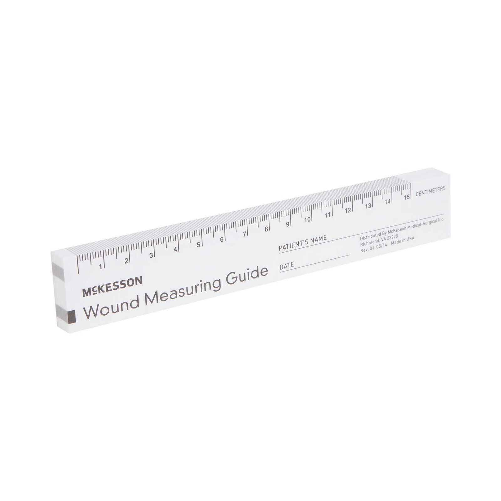 Wound Measuring Guide McKesson 6 Inch Paper NonSterile 871649 - 533-LR/50 871649 – 533-LR/50 - Image 2