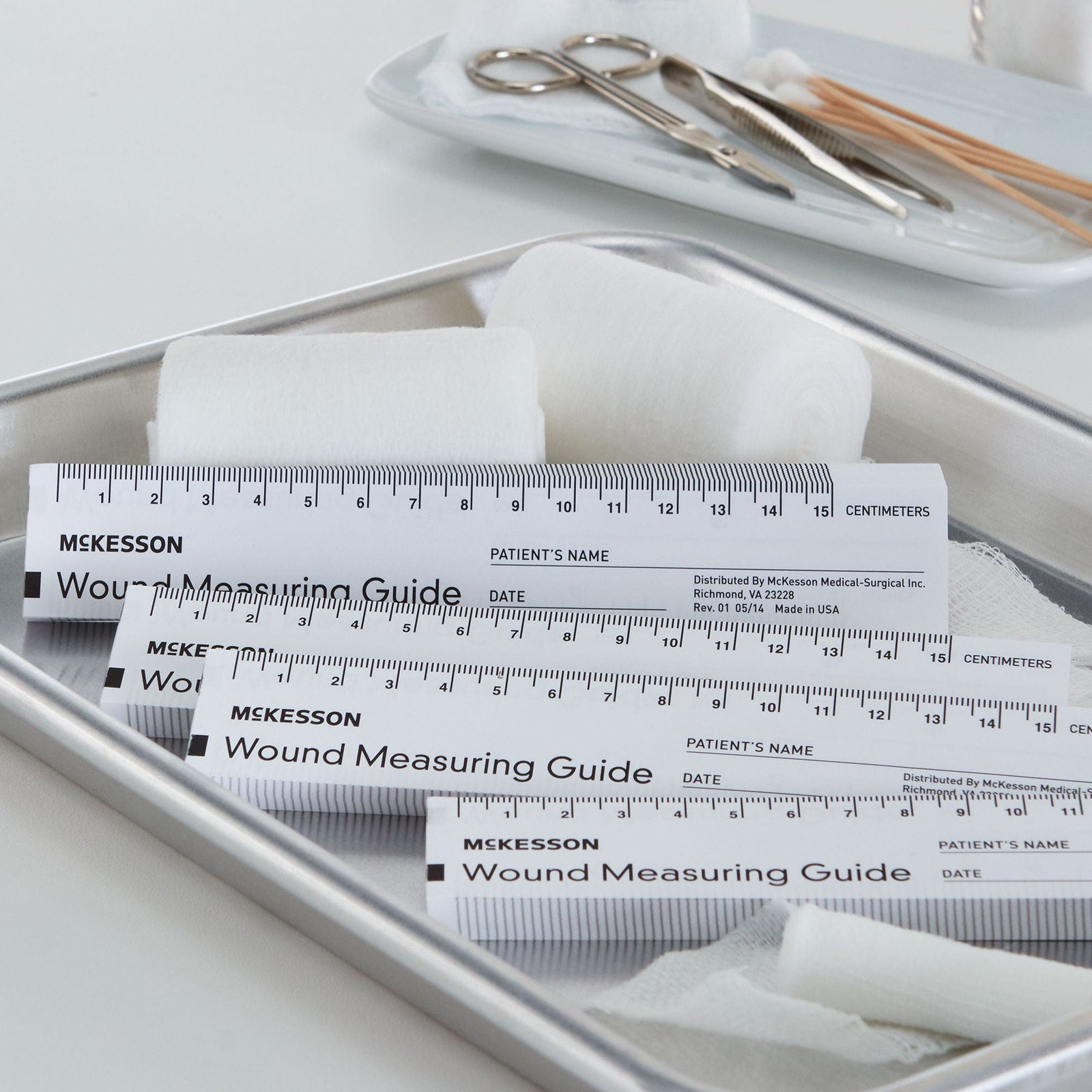 Wound Measuring Guide McKesson 6 Inch Paper NonSterile 871649 - 533-LR/50 871649 – 533-LR/50 - Image 3