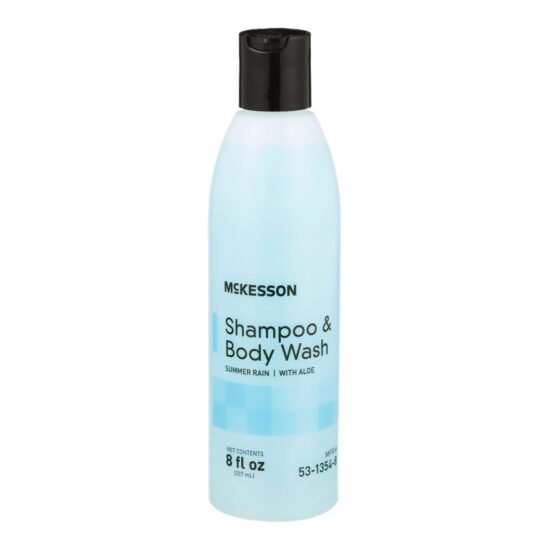 Shampoo and Body Wash McKesson 8 oz. Flip Top Bottle Summer Rain Scent 877018 - 53-1354-8 877018 – 53-1354-8