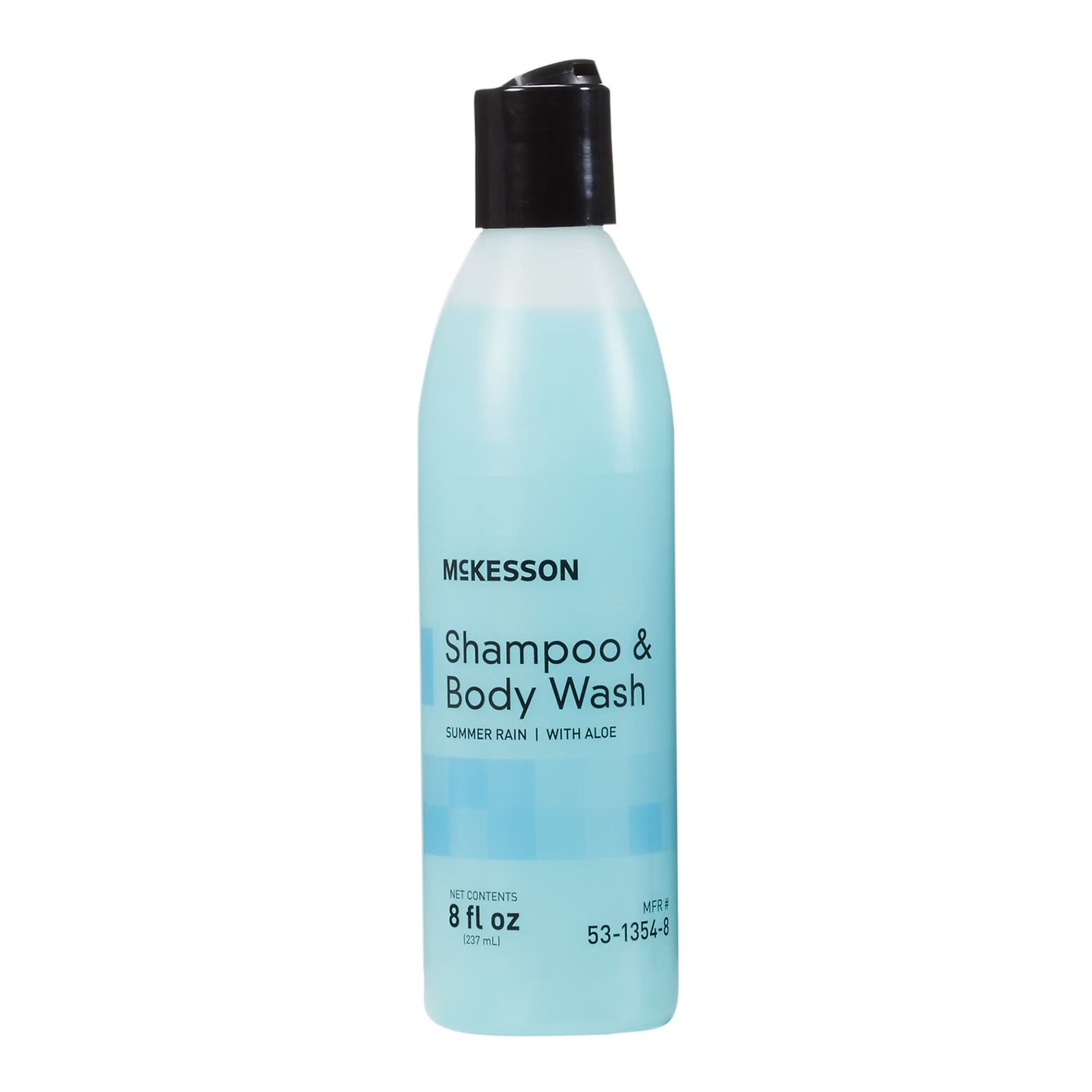 Shampoo and Body Wash McKesson 8 oz. Flip Top Bottle Summer Rain Scent 877018 - 53-1354-8 877018 – 53-1354-8 - Image 2