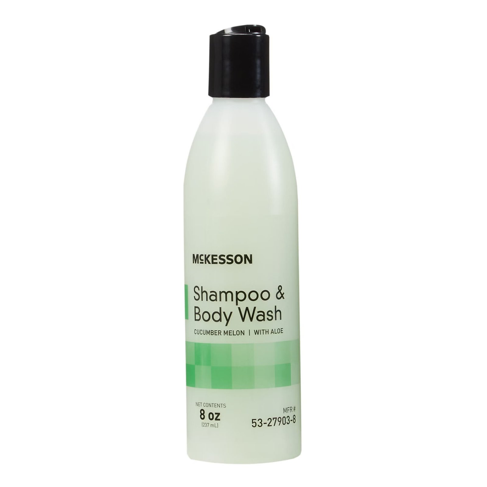 Shampoo and Body Wash McKesson 8 oz. Flip Top Bottle Cucumber Melon Scent 877022 - 53-27903-8 877022 – 53-27903-8