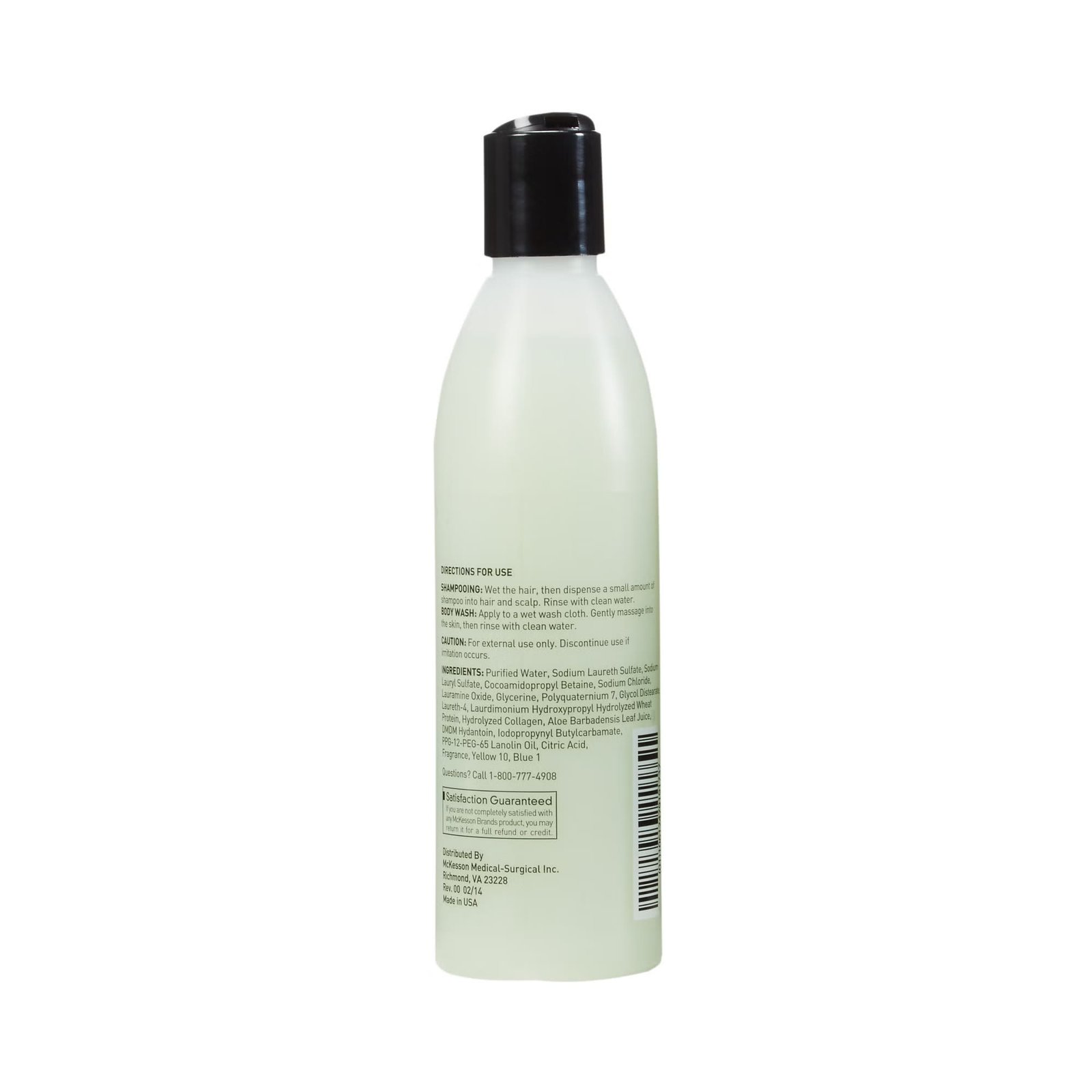 Shampoo and Body Wash McKesson 8 oz. Flip Top Bottle Cucumber Melon Scent 877022 - 53-27903-8 877022 – 53-27903-8 - Image 2