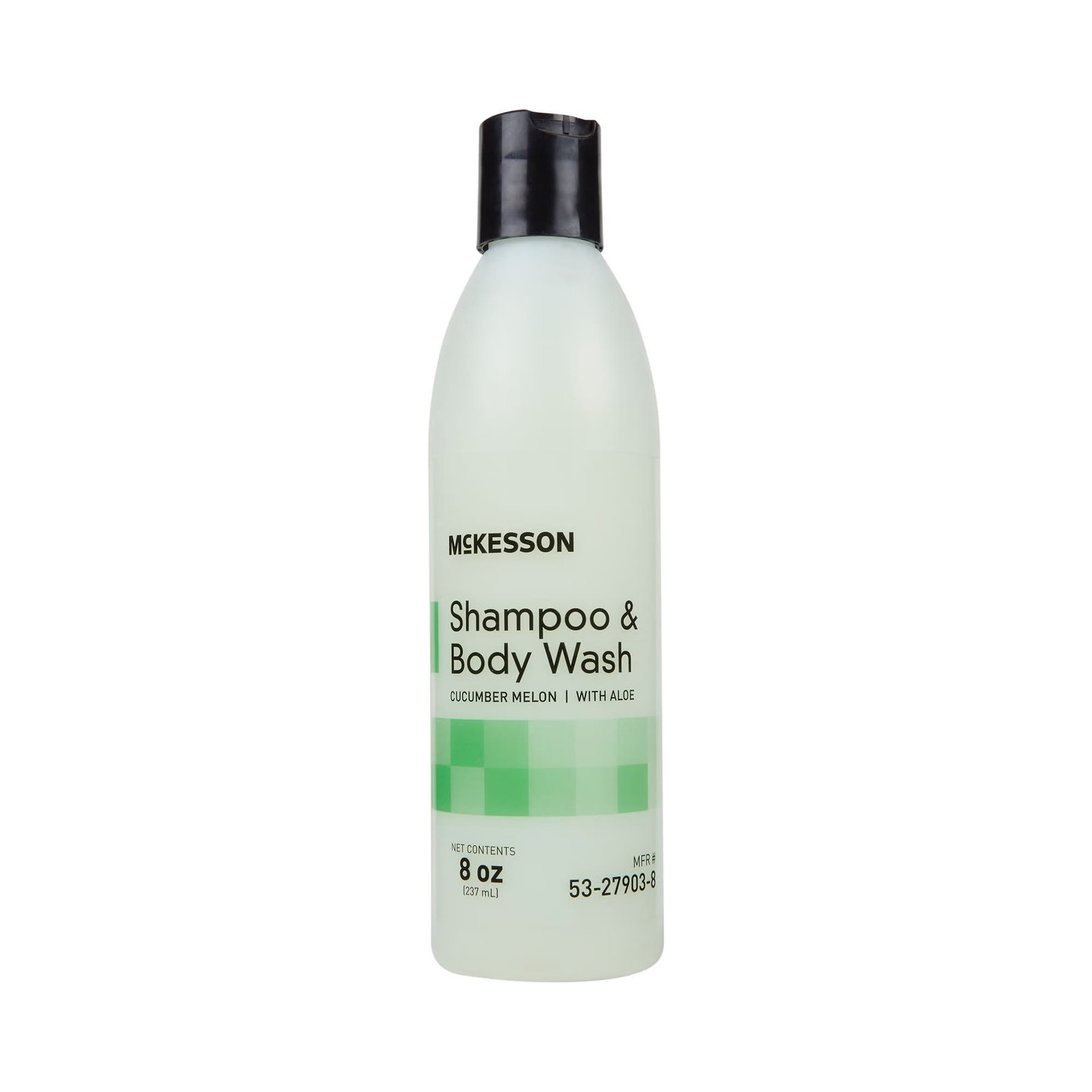 Shampoo and Body Wash McKesson 8 oz. Flip Top Bottle Cucumber Melon Scent 877022 - 53-27903-8 877022 – 53-27903-8 - Image 4