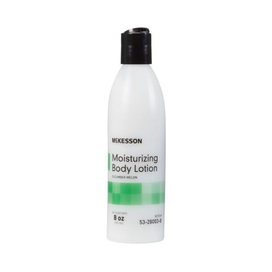 Hand and Body Moisturizer McKesson 8 oz. Bottle Cucumber Melon Scent Lotion 877026 - 53-28003-8 877026 – 53-28003-8