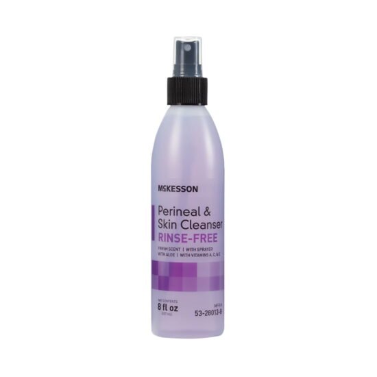 Rinse-Free Perineal Wash McKesson Liquid 8 oz. Pump Bottle Fresh Scent 877029 - 53-28013-8 877029 – 53-28013-8