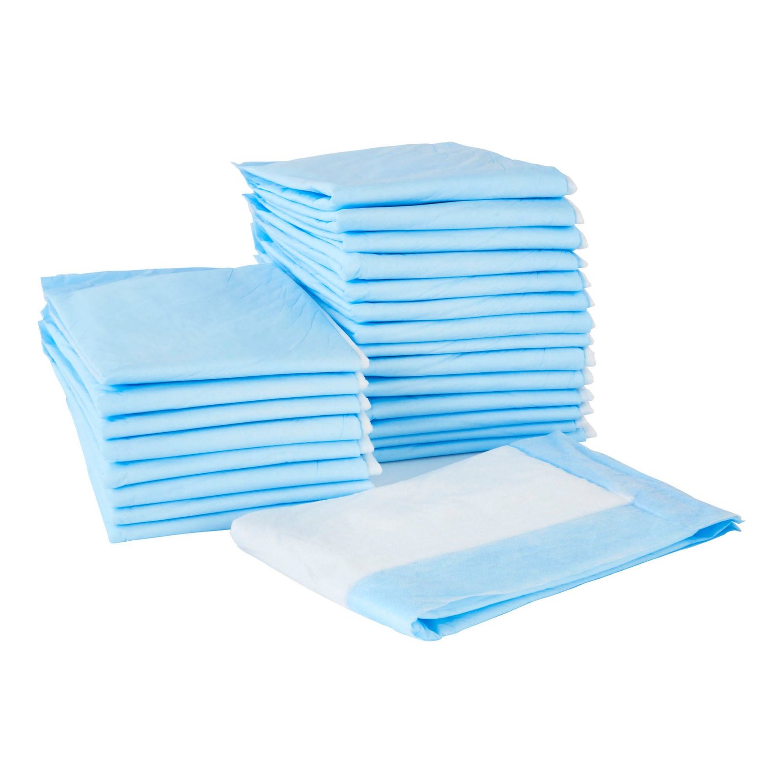 Underpad McKesson Classic 17 X 24 Inch Disposable Fluff / Polymer Light Absorbency 884218 - UPLT1724 884218 – UPLT1724 - Image 3
