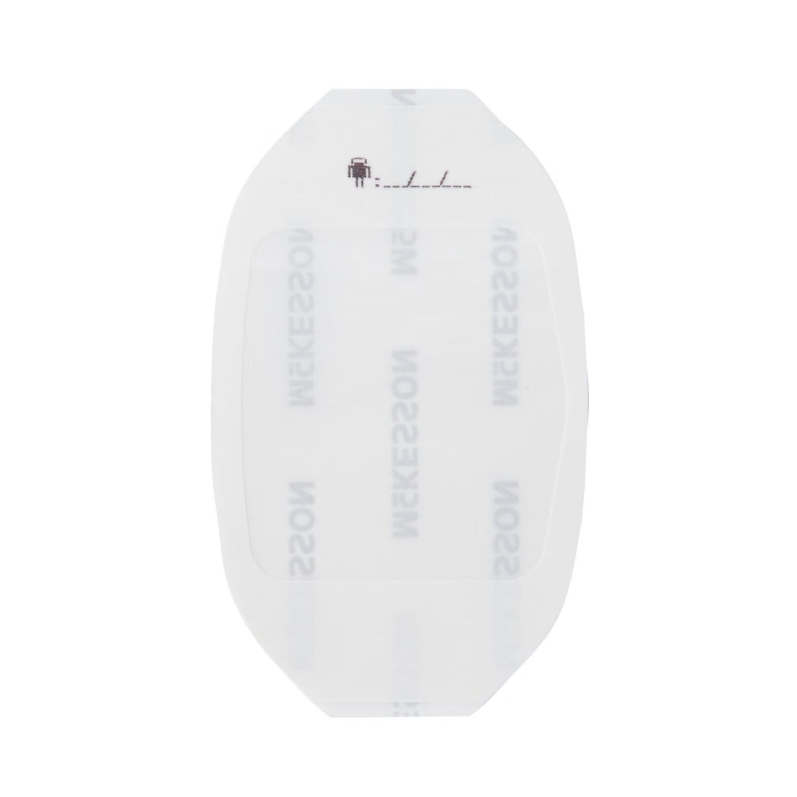 Transparent Film Dressing McKesson Octagon 2-3/8 X 2-3/4 Inch Frame Style Delivery Without Label Sterile 886408 - 4985 886408 – 4985 - Image 2