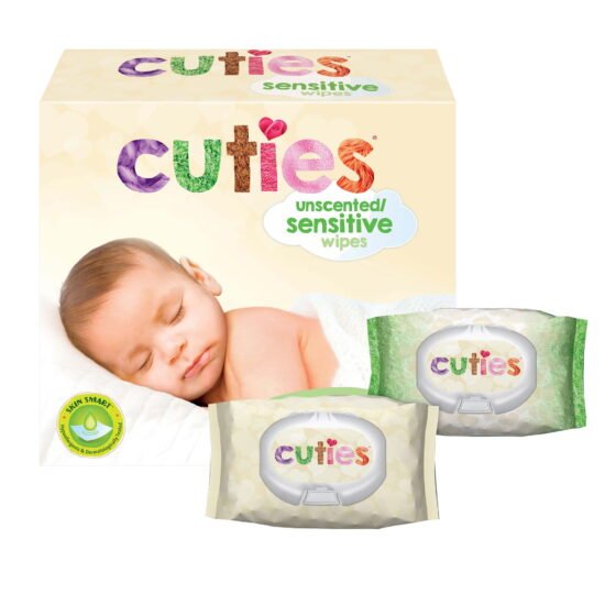 Baby Wipe Cuties® Soft Pack Aloe / Vitamin E Unscented 72 Count 953012 - CR-16413/3 953012 – CR-16413/3