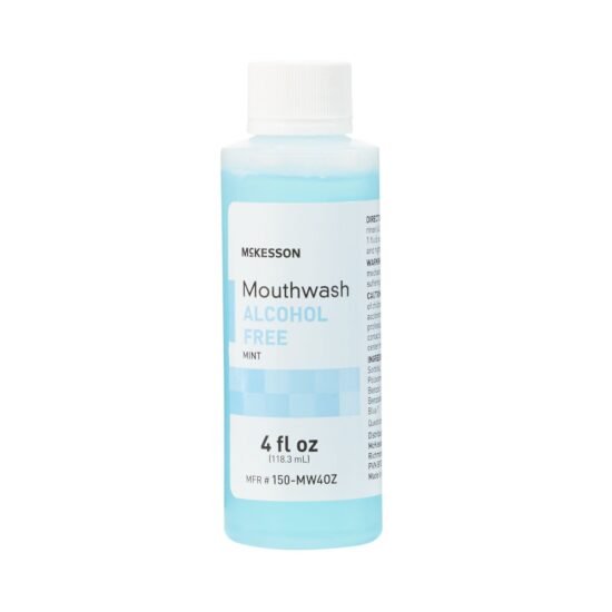 Mouthwash McKesson 4 oz. Mint Flavor 993760 - 150-MW4OZ 993760 – 150-MW4OZ